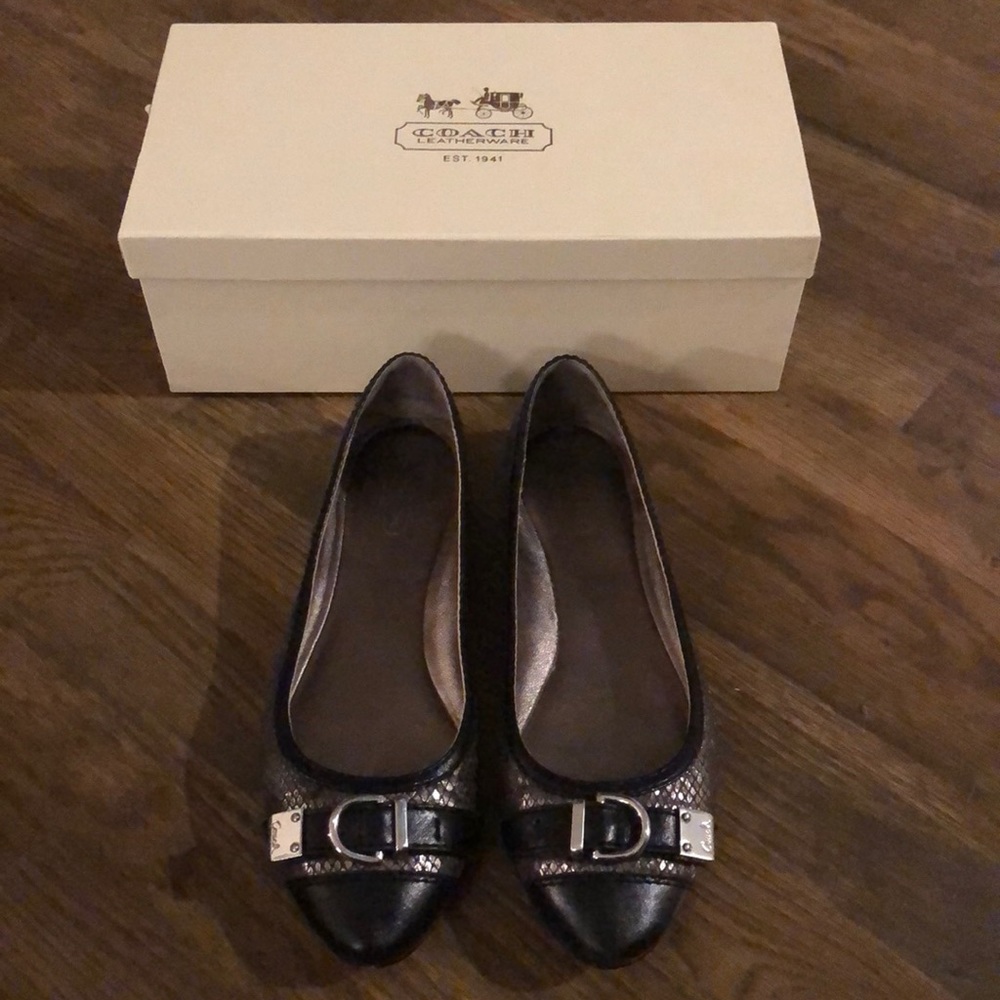 Coach Monica Leather Shoes (Sz 9M)